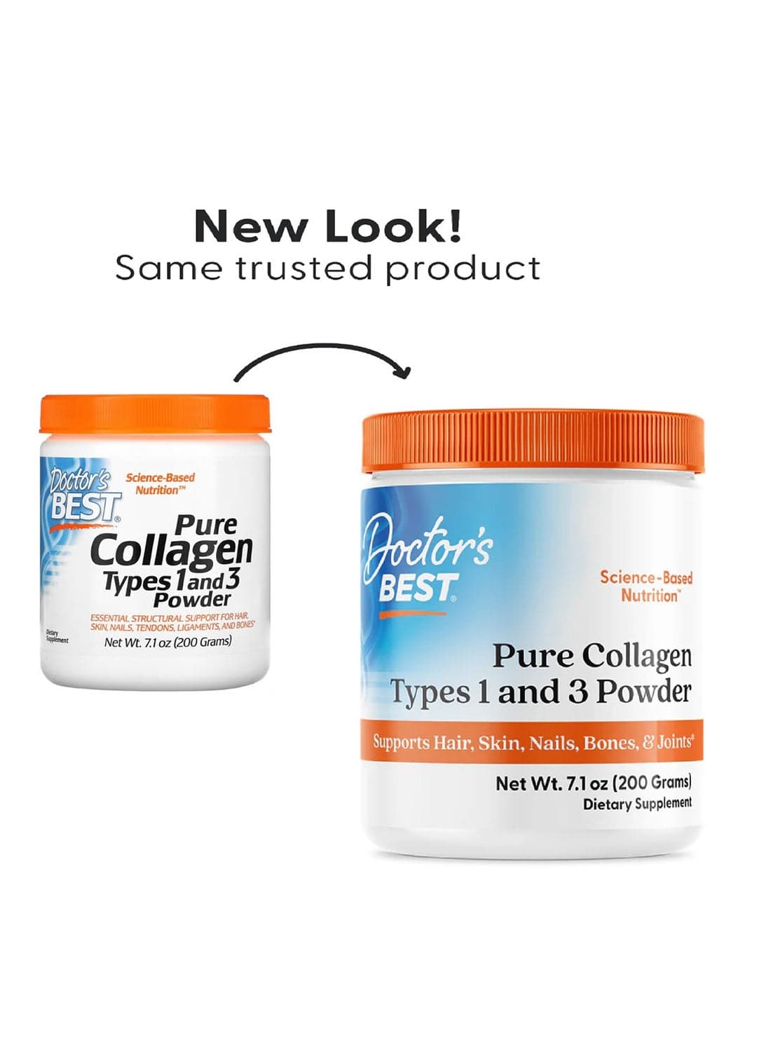 Collagen Types 1 And 3 Powder 7.1 oz (200 g)