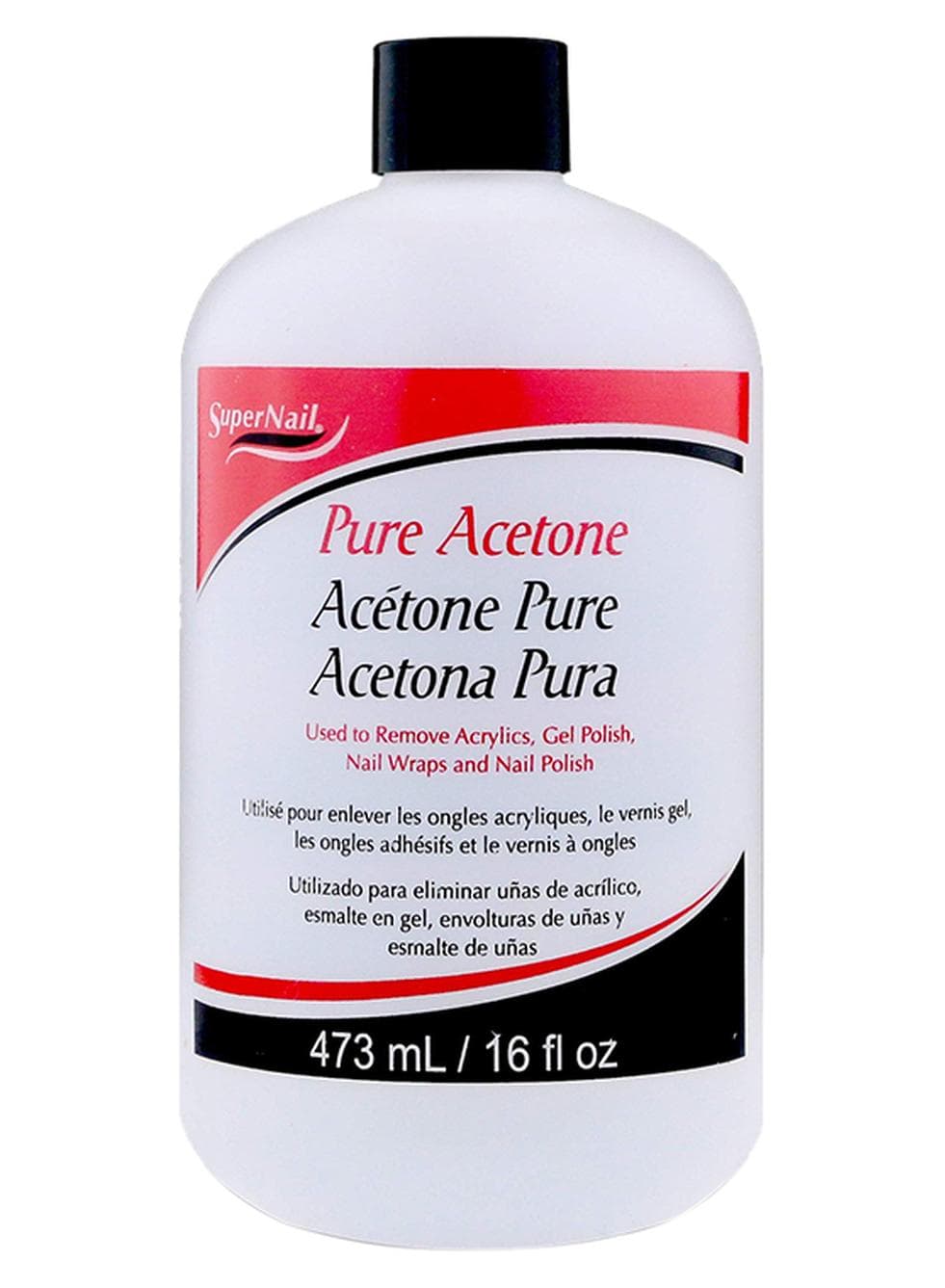 Pure Acetone Nail Remove Enamel White