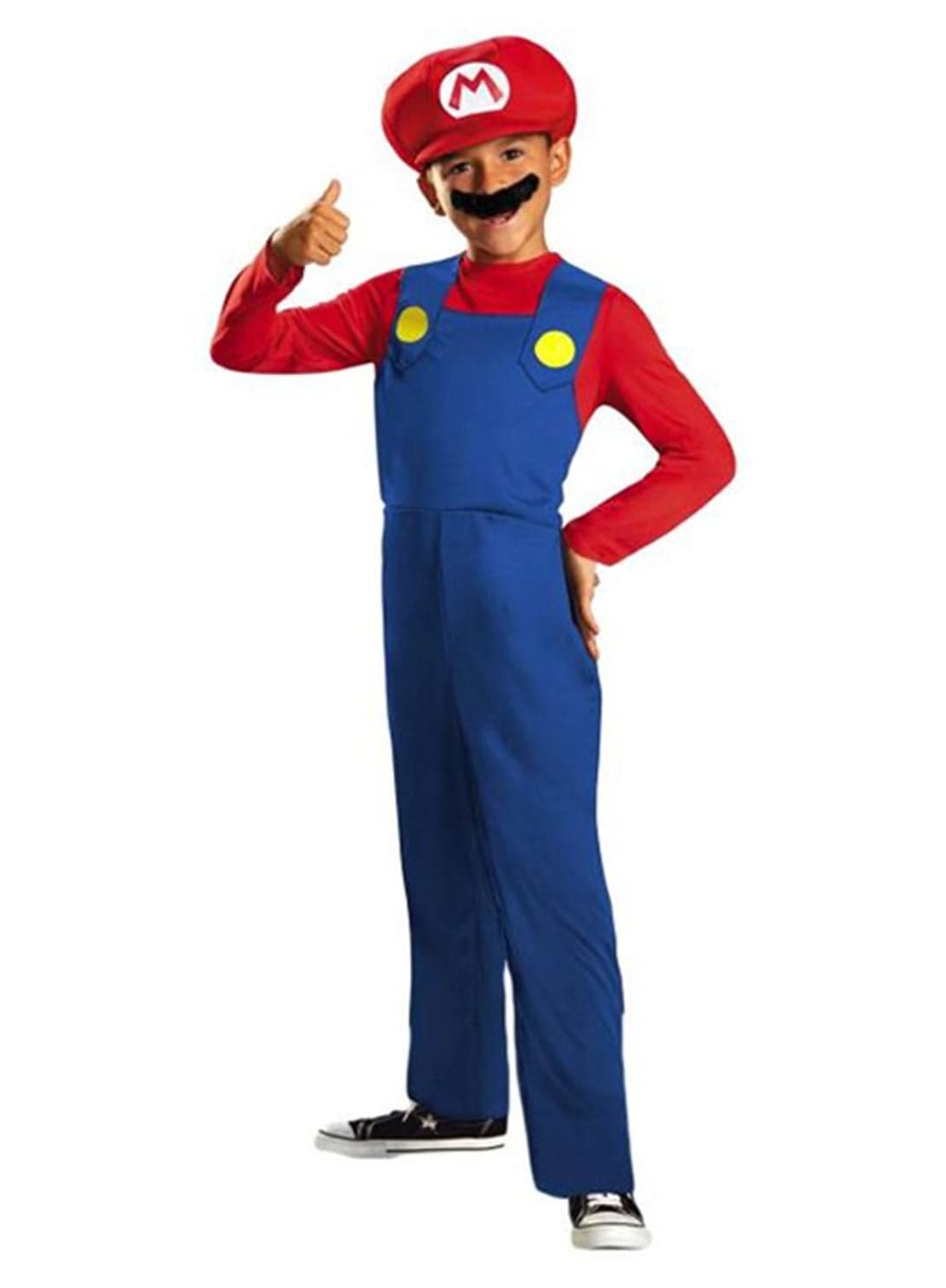 Nintendo Super Mario Brothers Classic Costumes Set Medium
