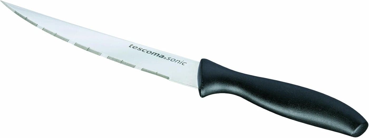 Tescoma Sonic 12CM Serrated Cutting Knife Stainless Steel 12cm