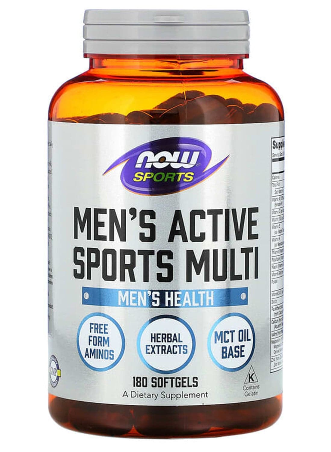 Men's Active Sports Multi, 180 Softgels