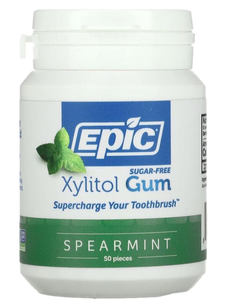 50-Piece Spearmint Flavour Xylitol Gum Set 75grams