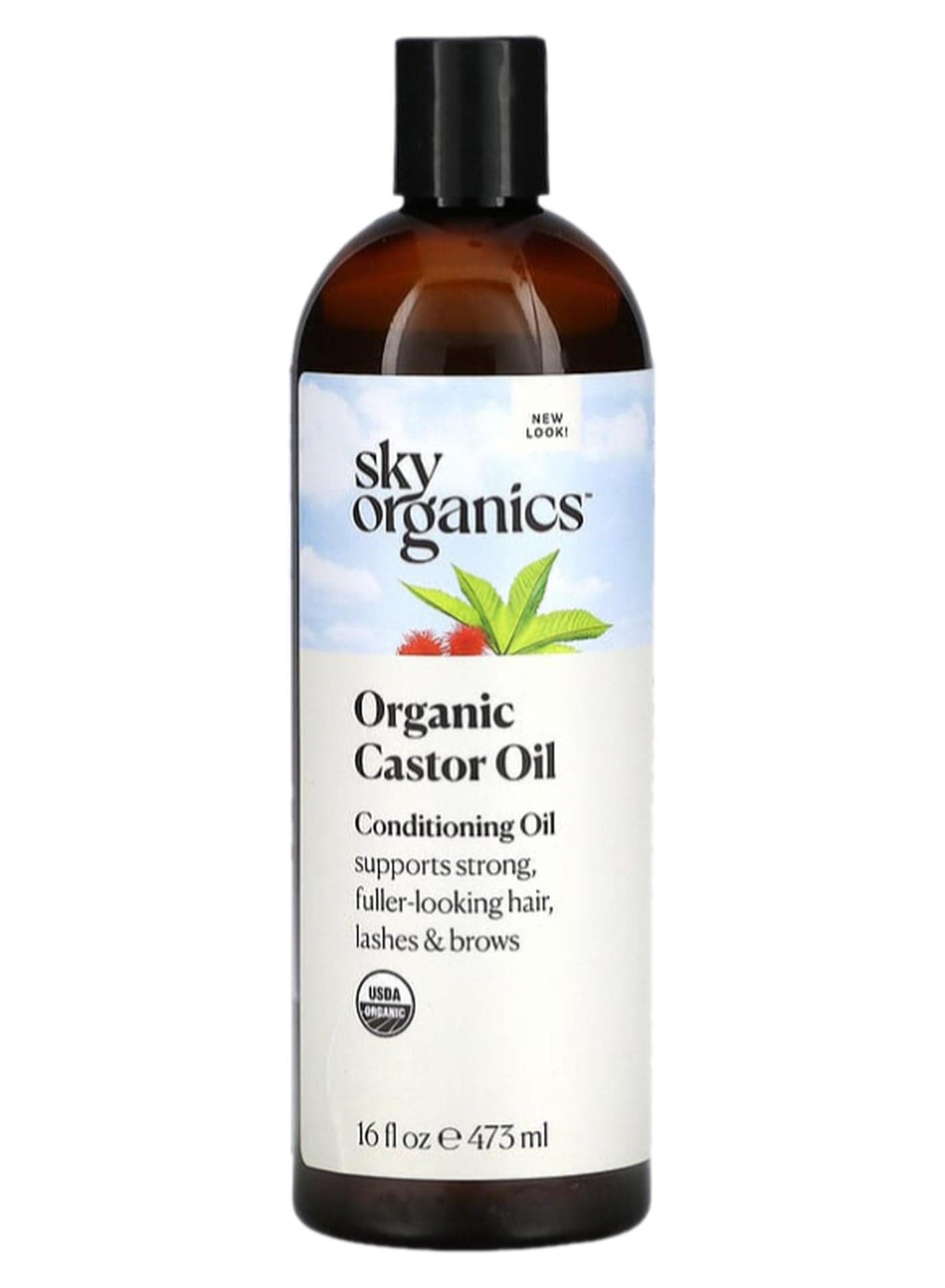 Organic Moisturizing Castor Oil 473ml