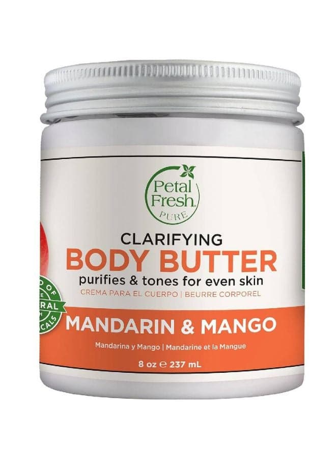 Pure Clarifying Mandarin And Mango Body Butter For All Skin Types Mandarin & Mango 237ml