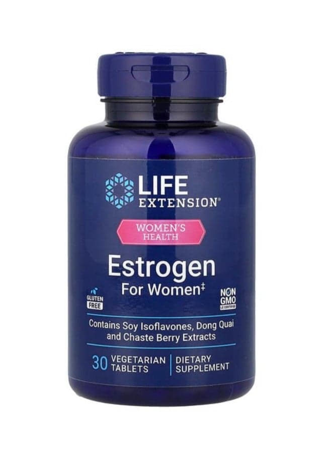 Estrogen for Women, 30 Vegetarian Tablets