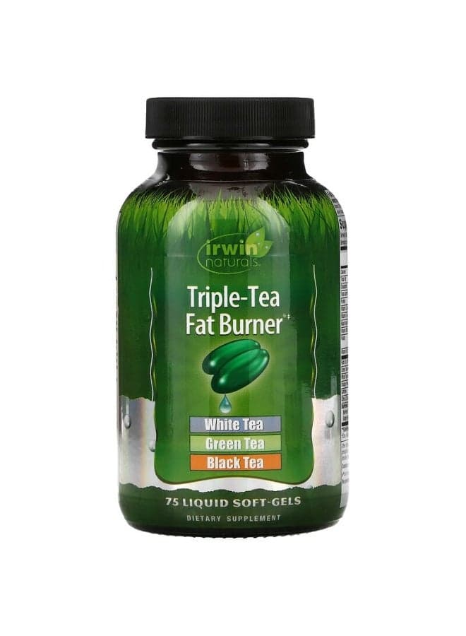 Triple-Tea Fat Burner, 75 Liquid Softgels