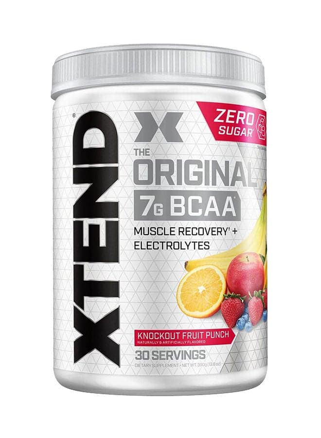 Original 7G BCAA Muscle Recovery + Electrolytes, Fruit Punch - 30 Servings 390gm