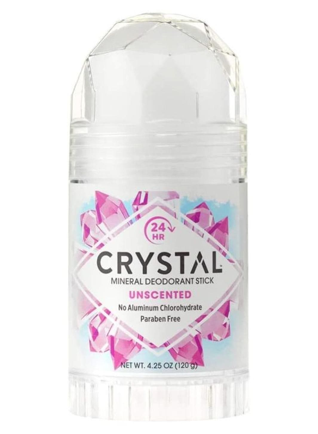 Unscented Mineral Deodorant Stick 120grams