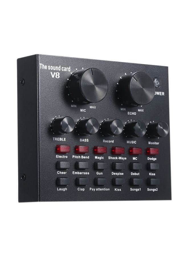 Intelligent Volume Adjustable Audio Mixer Sound Card