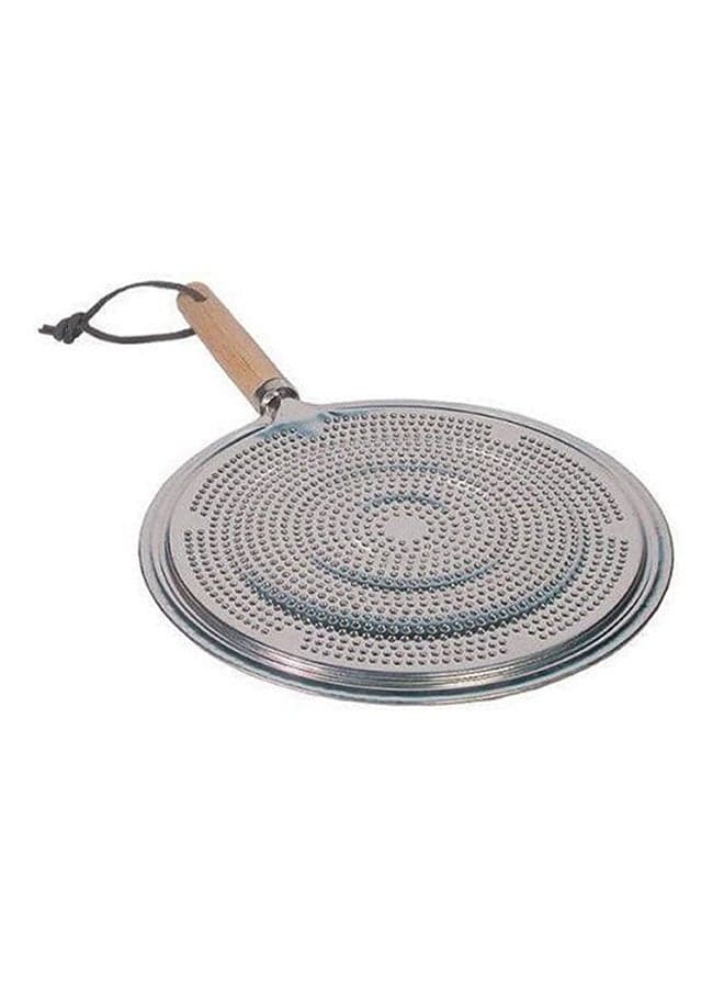 Aluminium Simmer Ring Heat Diffuser Silver 32x21cm