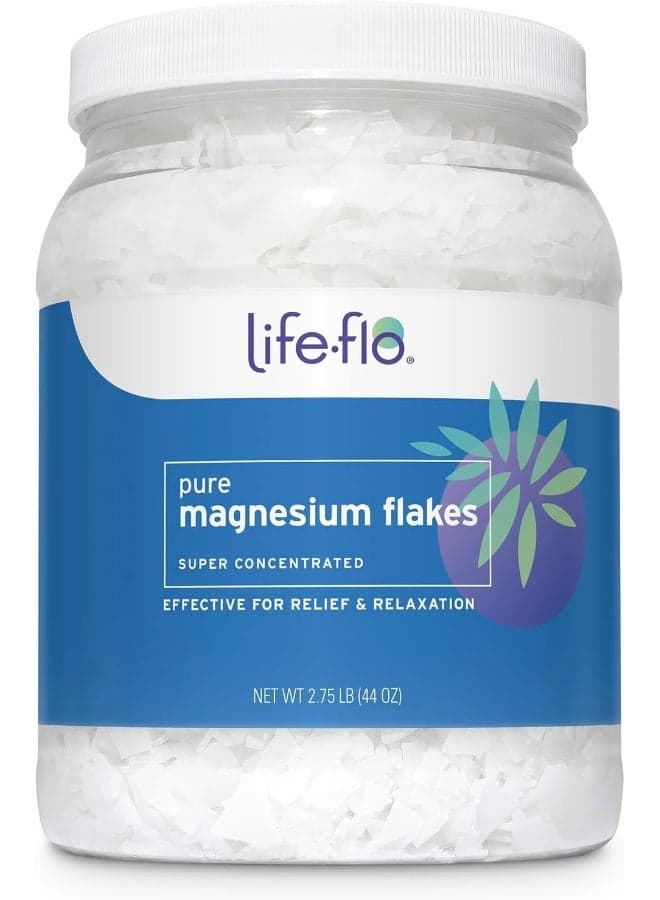 Pure Magnesium Flakes Super Concentrated 2.75 Lb