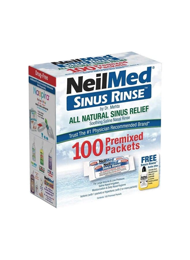 100-Piece Sinus Rinse