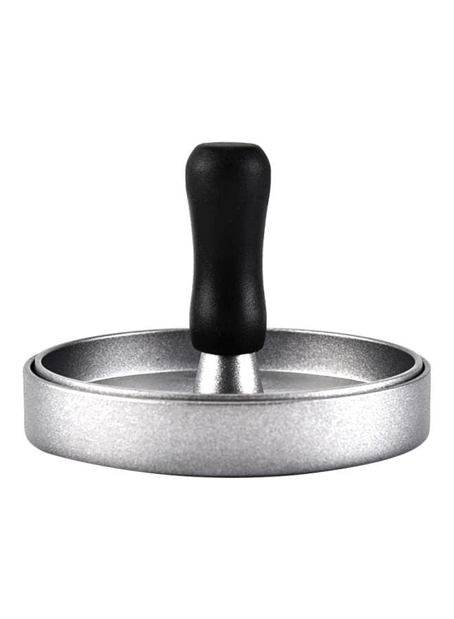 Non-Stick Burger Press Silver 11x9.50x9.50cm