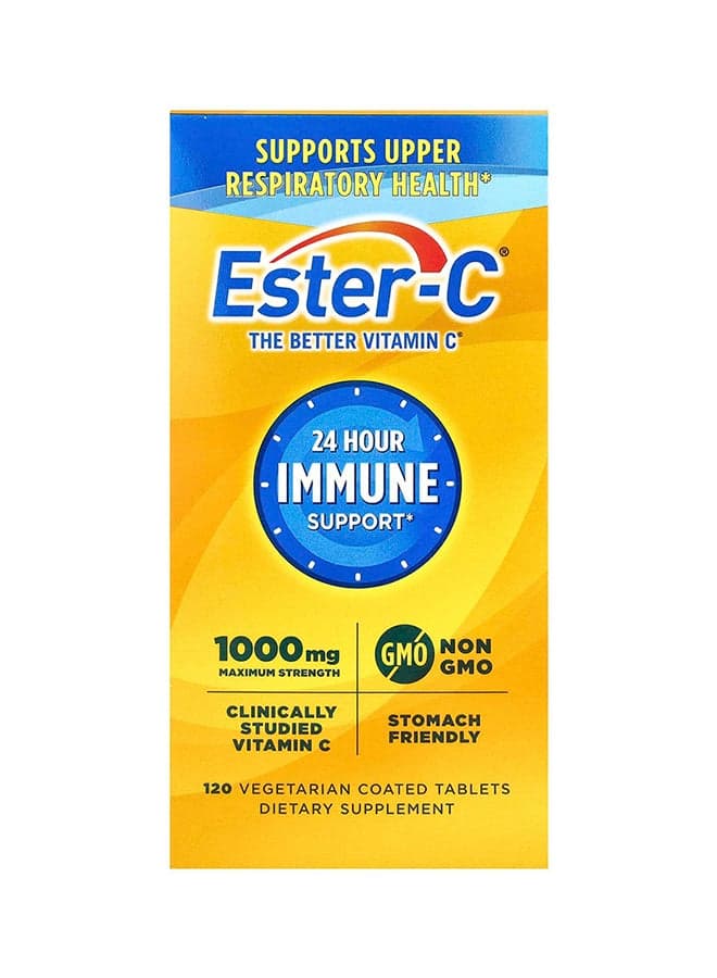 Nature's Bounty, Ester-C®, Maximum Strength, 1,000 mg, 120 Vegetarian Coated Tablets
