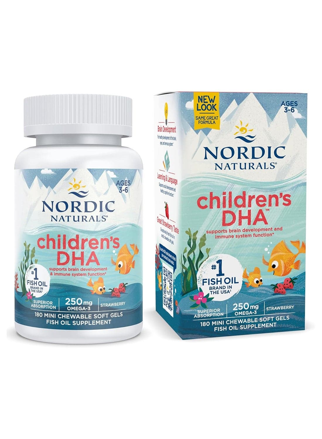 Children's DHA 250 Mg - 180 Chewable Softgels