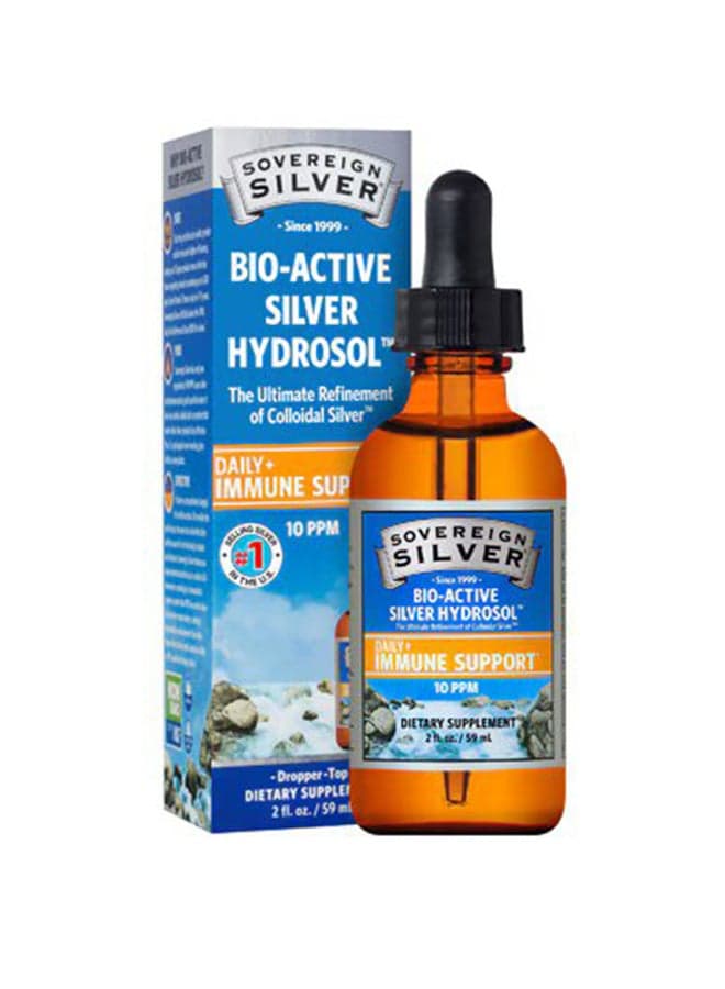 Bio-Active Silver Hydrosol Dropper-Top
