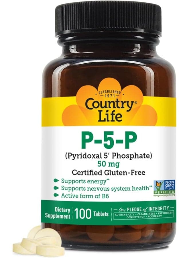 Pyridoxal 5 Phosphate - 100 Tablets