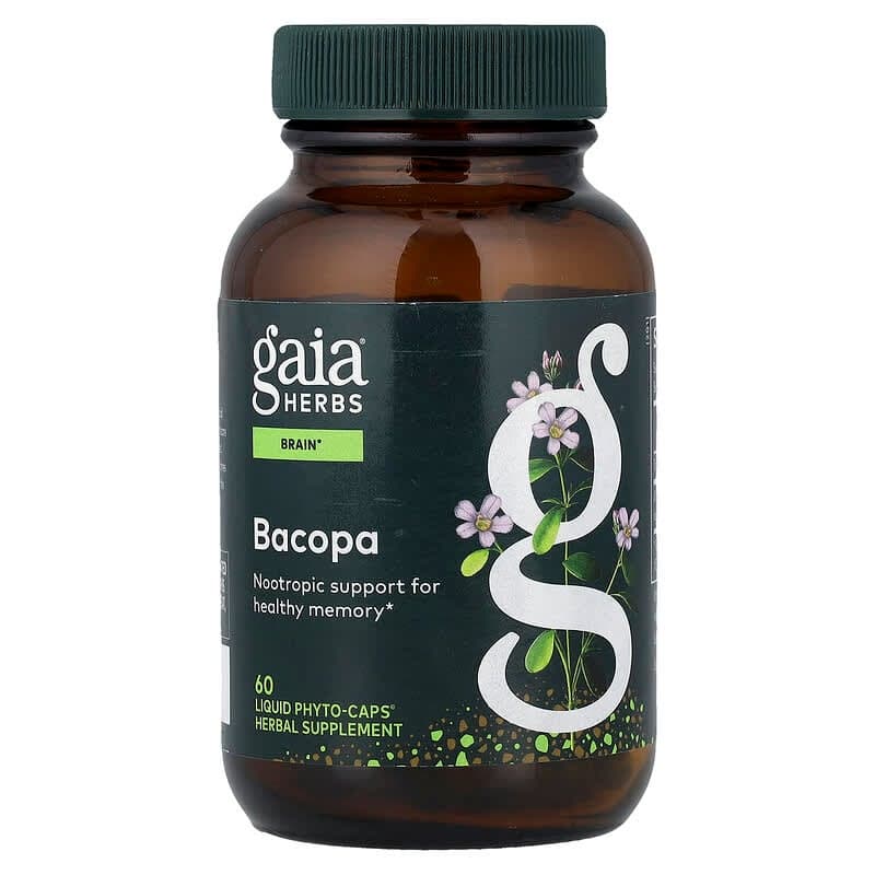 Bacopa - 60 Vegan Liquid Phyto-Caps