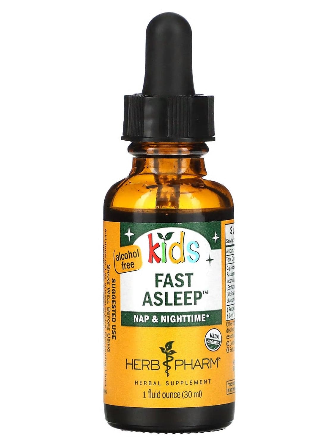 Kids, Fast Asleep, Alcohol Free, 1 fl oz (30 ml)