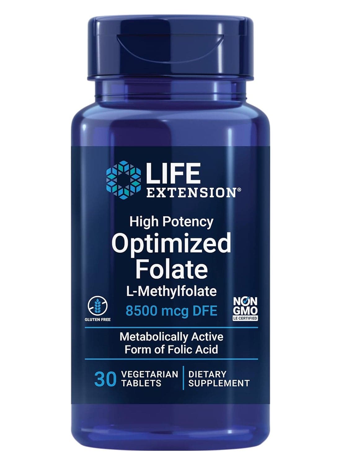 High Potency Optimized Folate - 30 Tablets