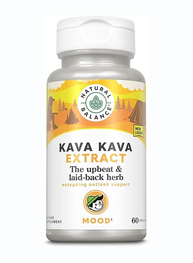 Kava Kava Root Extract Happy Camper - 60 Capsules Packaging May Vary