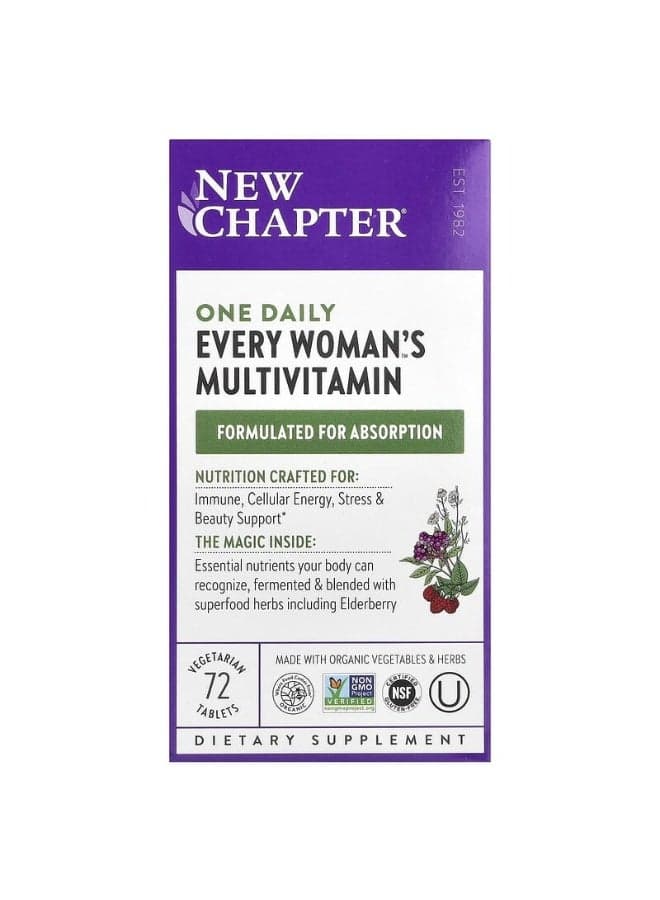 One Daily Multi Dietary Supplement - 72 Tablets
