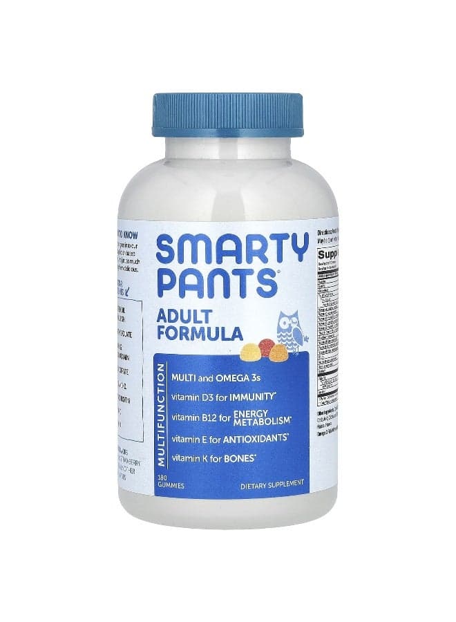 Adult Formula, Lemon, Orange, Strawberry and Banana, 180 Gummies