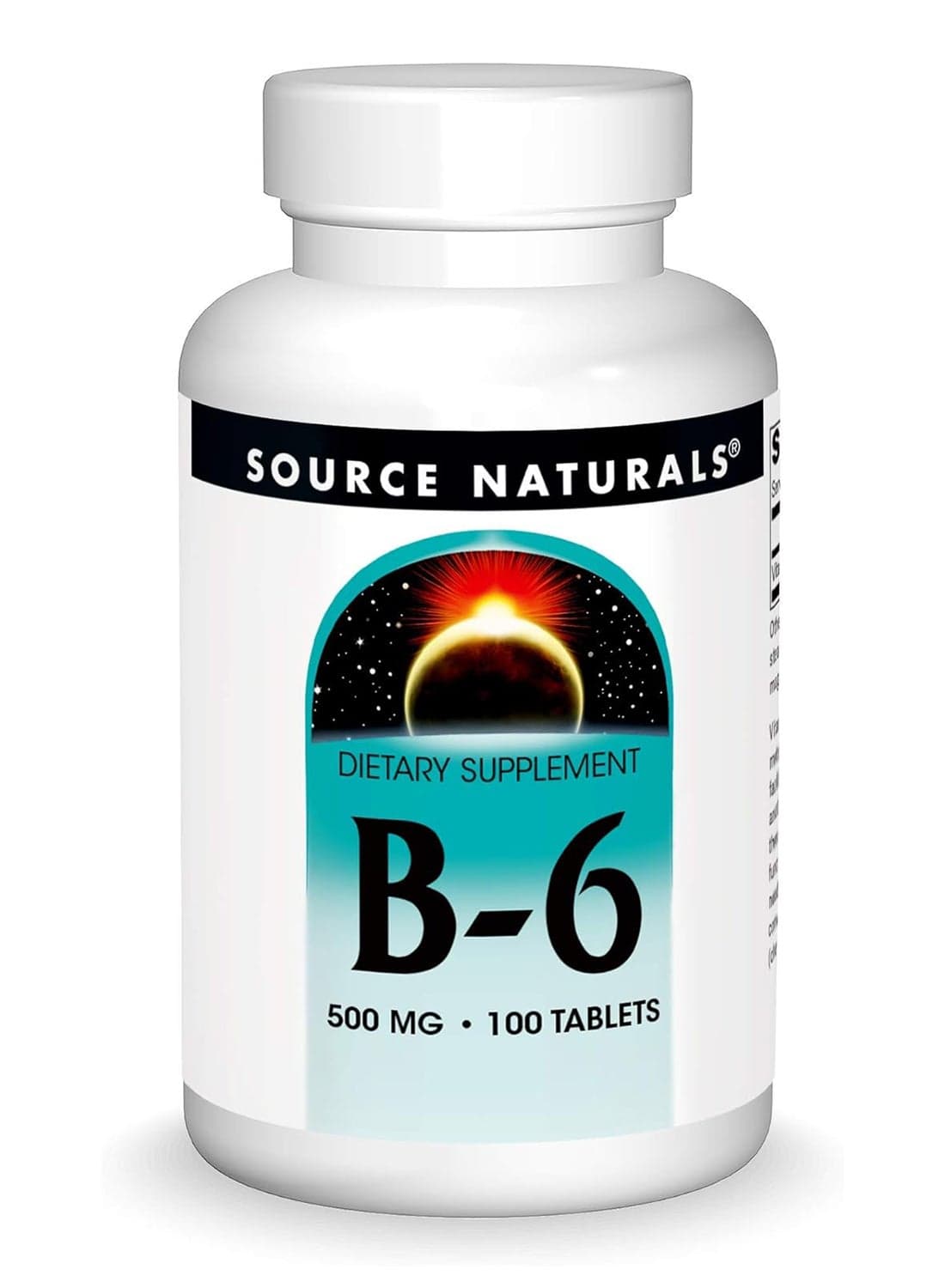 B-6 Time Release Dietary Supplement - 100 Tablets