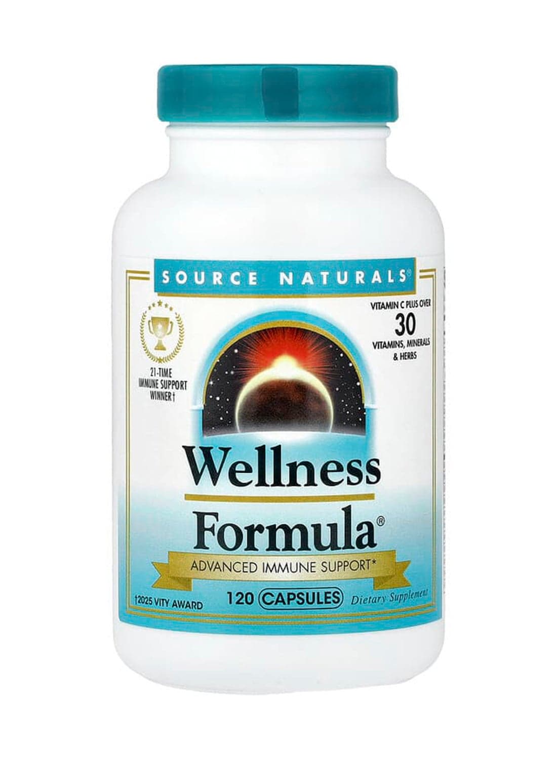 Source Naturals, Wellness Formula®, Advanced Immune Support, 120 Capsules