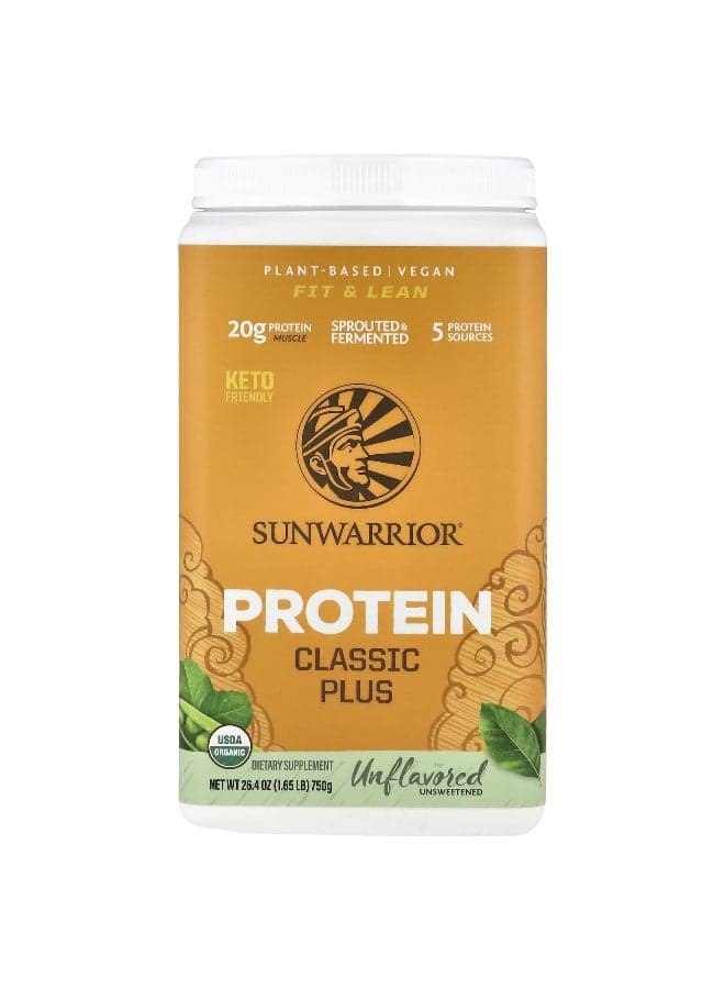 Classic Plus Protein, Unflavored, 1.65 lb (750 g)
