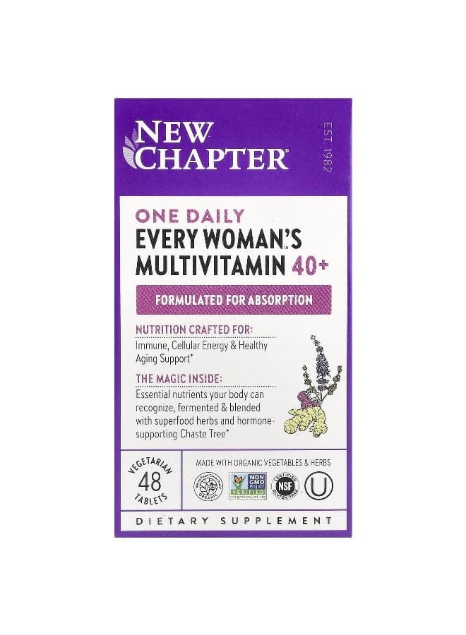 One Daily Every Woman'S Multivitamin40+ 48 Vegetarian Tablets