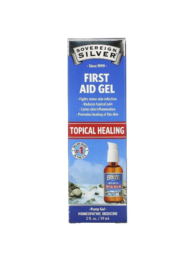 First Aid Gel, Topical Healing 2 fl oz