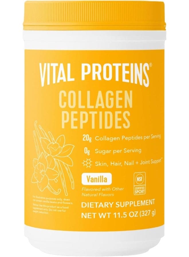 Vanilla Collagen Peptides Supplement 11.5 oz