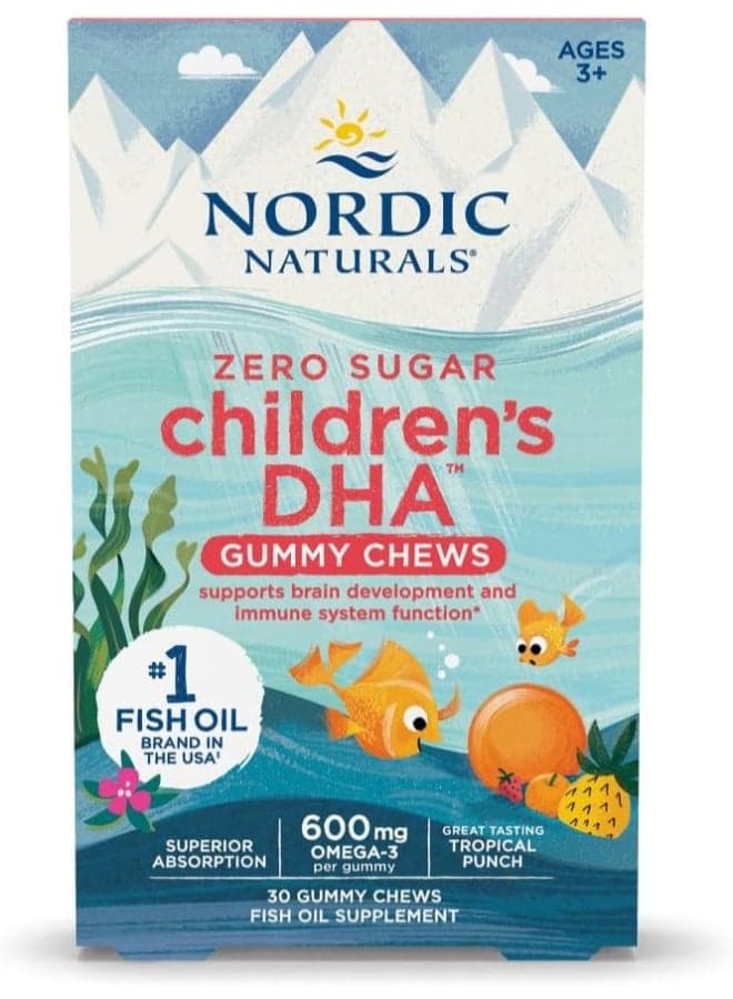Tropical Punch Children's DHA - 30 Gummies