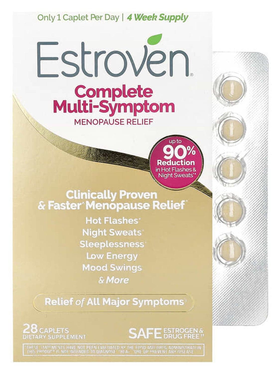Complete Multi-Symptom Menopause Relief, 28 Caplets