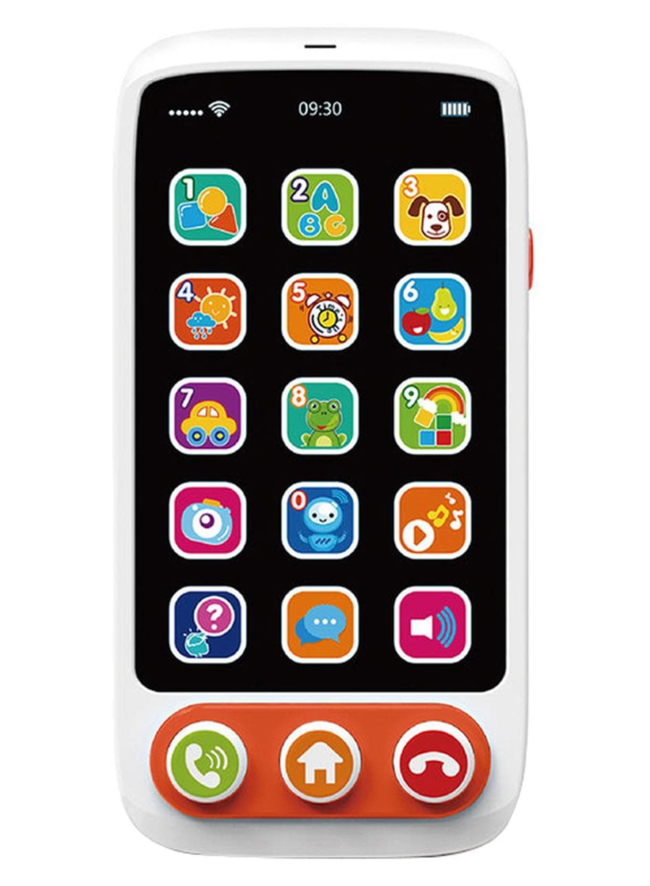 First Learning Kids Mobile Smartphone With Multiple Sound Effects Educational Toy 14.4x4.9x22.6cm