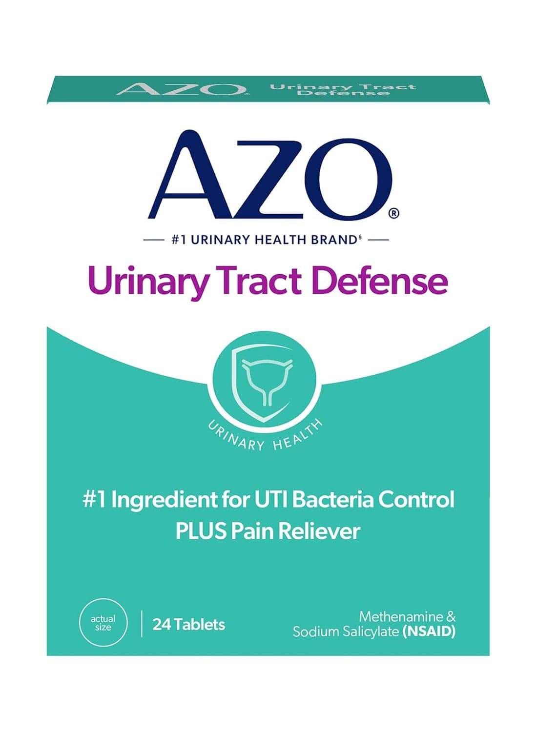 Urinary Tract Defense Antibacterial Protection - 24 Tablets