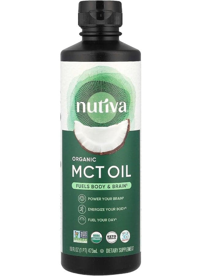 Organic MCT Coconut Oil 16 fl oz