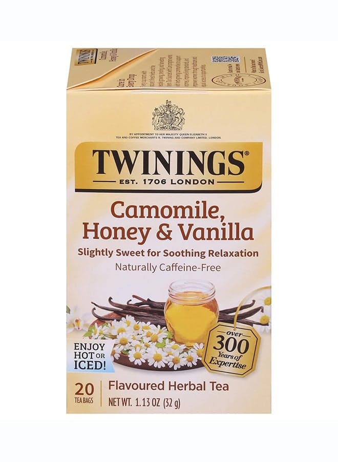 Camomile Honey And Vanilla - 20 Herbal Tea Bags