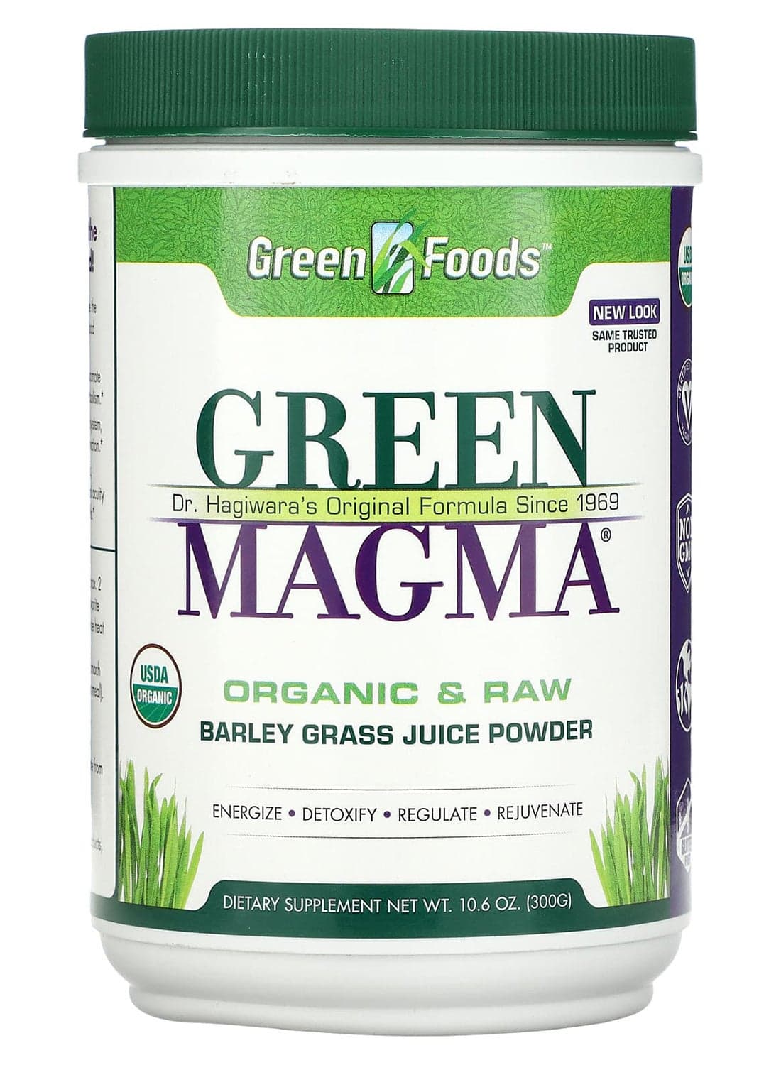 Green Magma, Barley Grass Juice Powder, 10.6 oz (300 g)