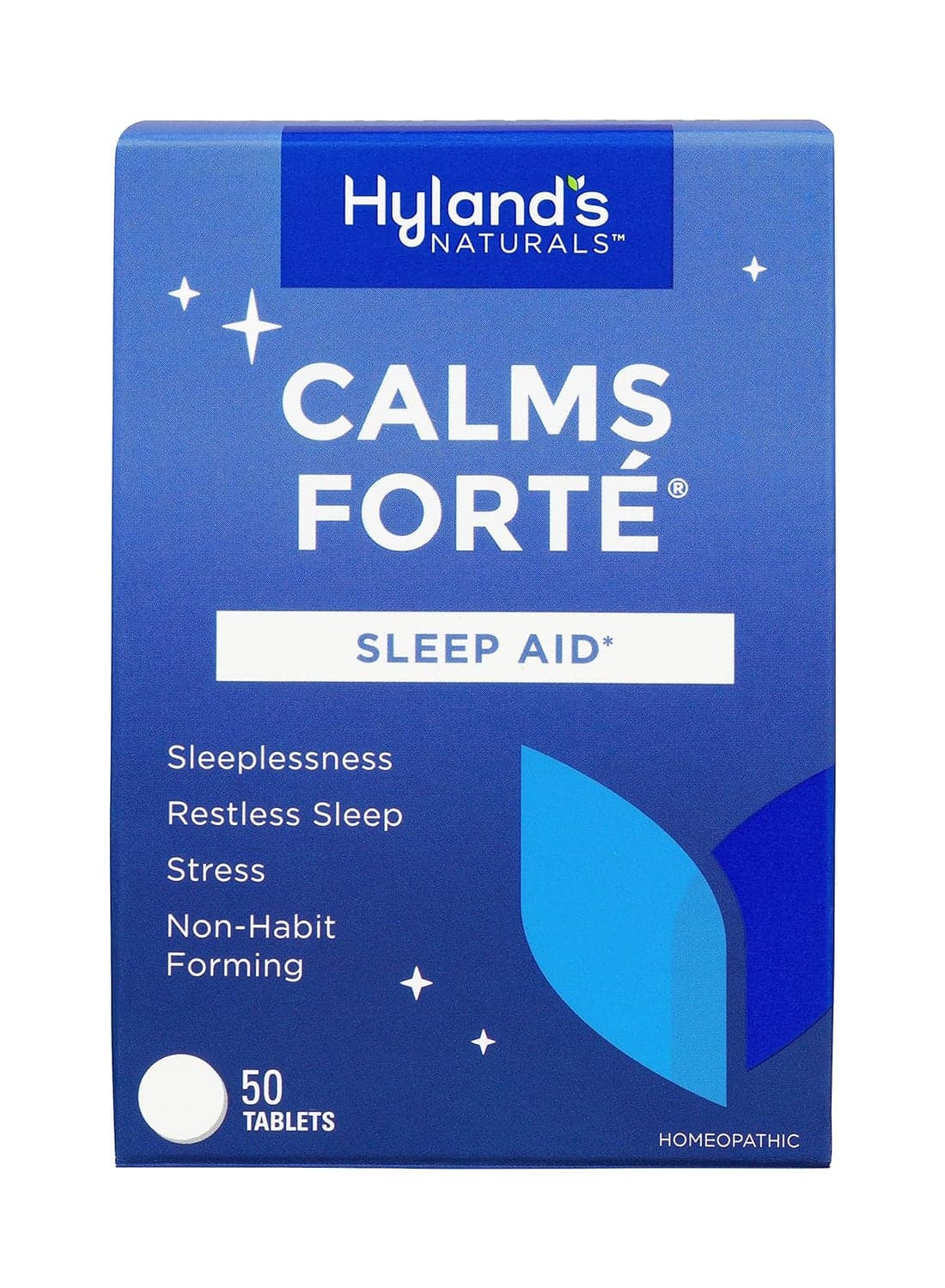 Calms Forte Sleep Aid 50 Tablets, Packaging May Vary