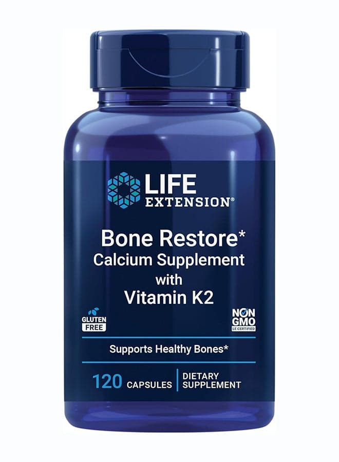 Bone Restore With Vitamin K2 - 120 Capsules