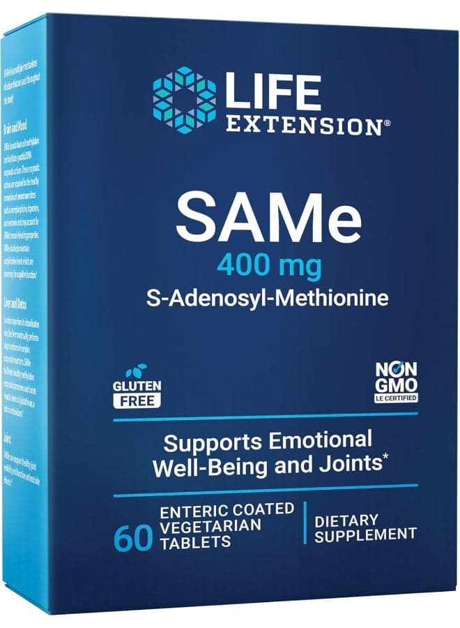 SAMe Support Joint Health And Emotional Well Being - 60 Enteric Coated Tablets