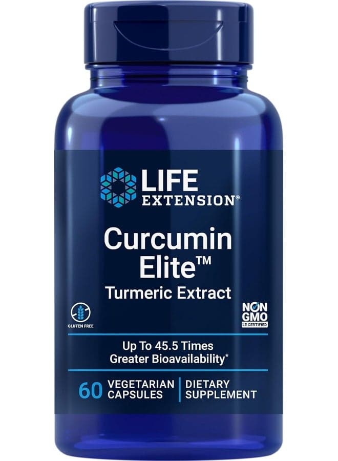 Curcumin Elite Turmeric Extract - 60 Capsules