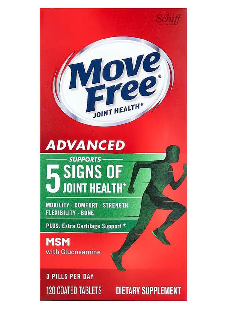 Move Free Joint Health Dietary Supplement - 120 Tablets