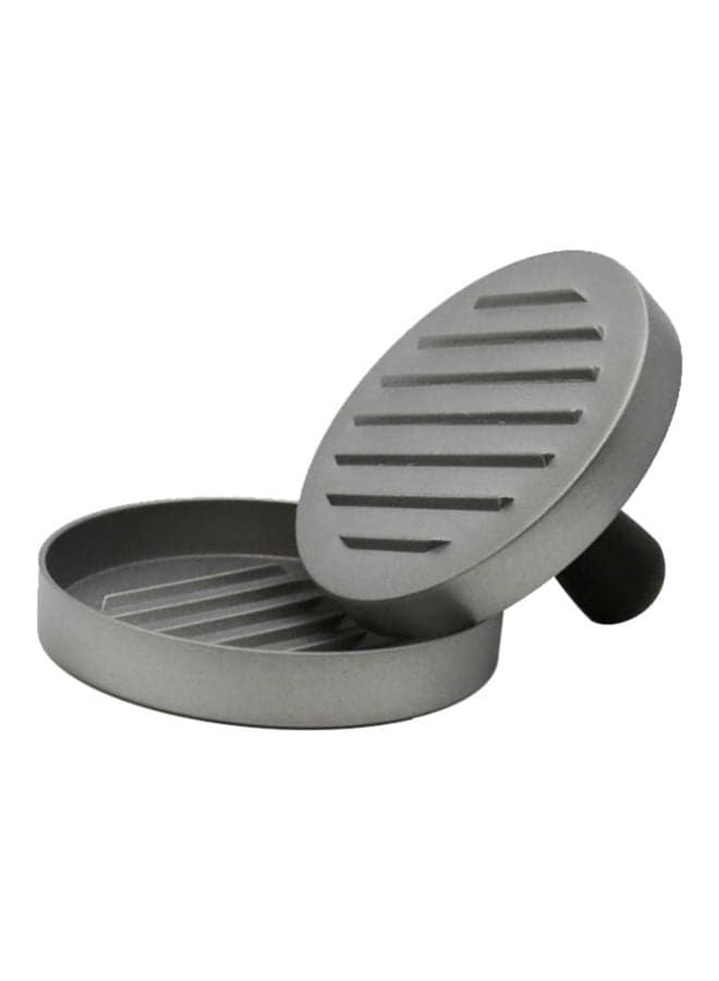 Aluminium Burger Press Silver 34.8cm