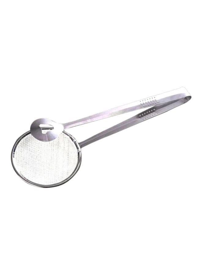 Multi-Functional Filter Spoon With Clip Silver 280x100mm
