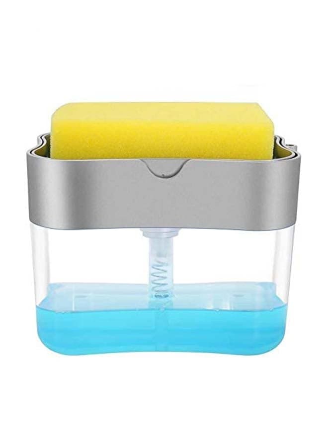 Soap Pump Dispenser And Sponge Holder For Kitchen Assorted