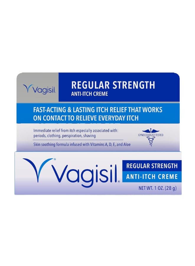 Regular Strength Anti Itch Cream 28grams