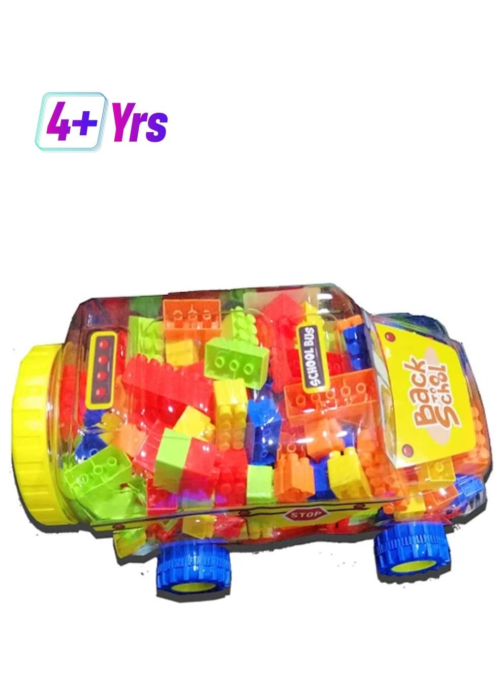 20641 Mini School Bus Building Blocks Toys 20641 4+ Years